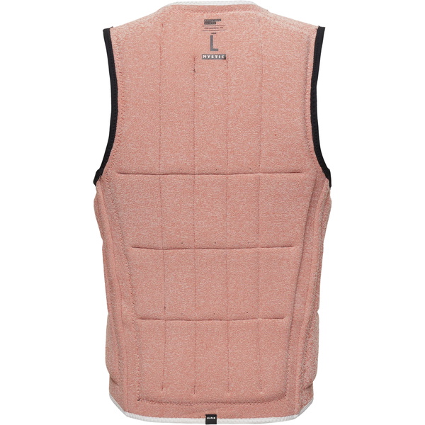 2025 Mystic Mens Renegade Front Zip Wake Impact Vest 35005.230228 - Schwarz / Weiß